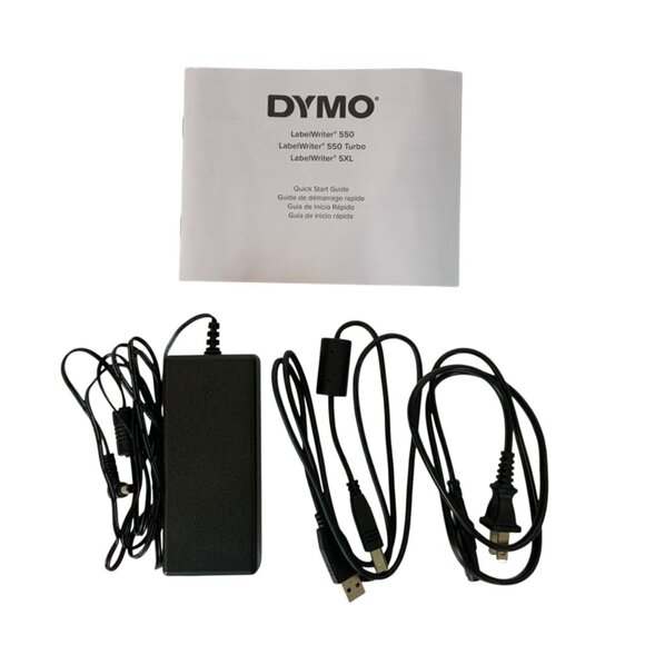 Dymo LabelWriter 550 Turbo Thermal Label Printer With Cables & Manual - Picture 3 of 9